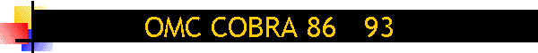 OMC COBRA 86   93