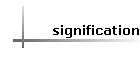 signification